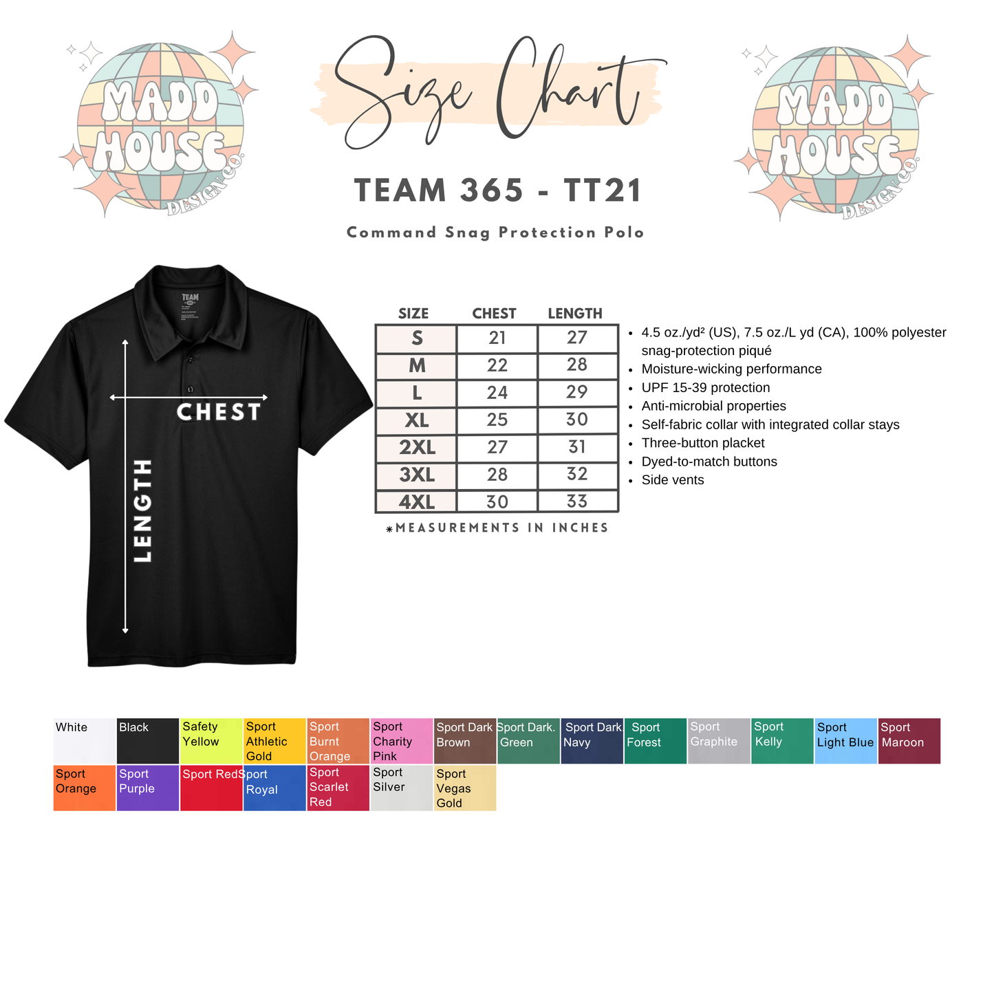 Santa Fe Trail Chargers - Signature Wear
