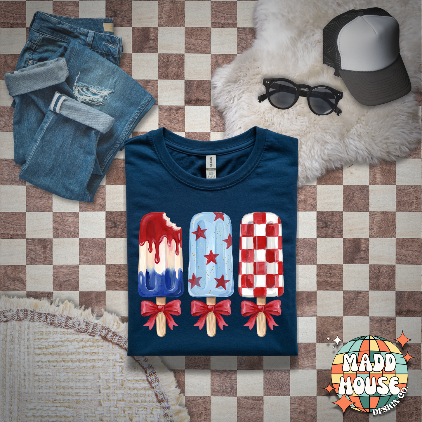 Americana Popsicles