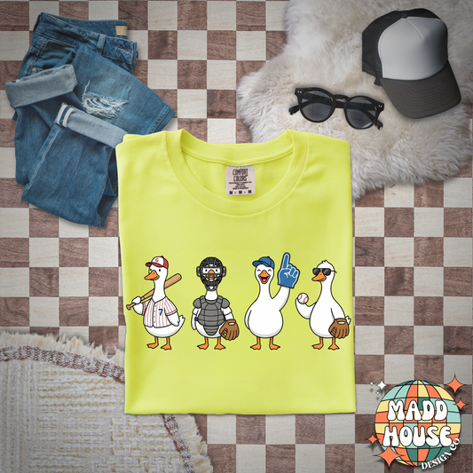 Baseball Geese