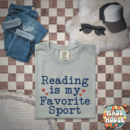 Reading is my favorite sport