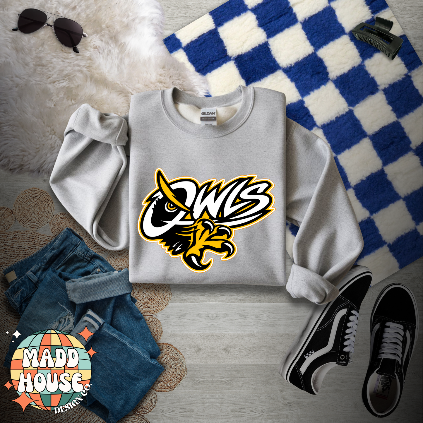 Owls Baseball Logo