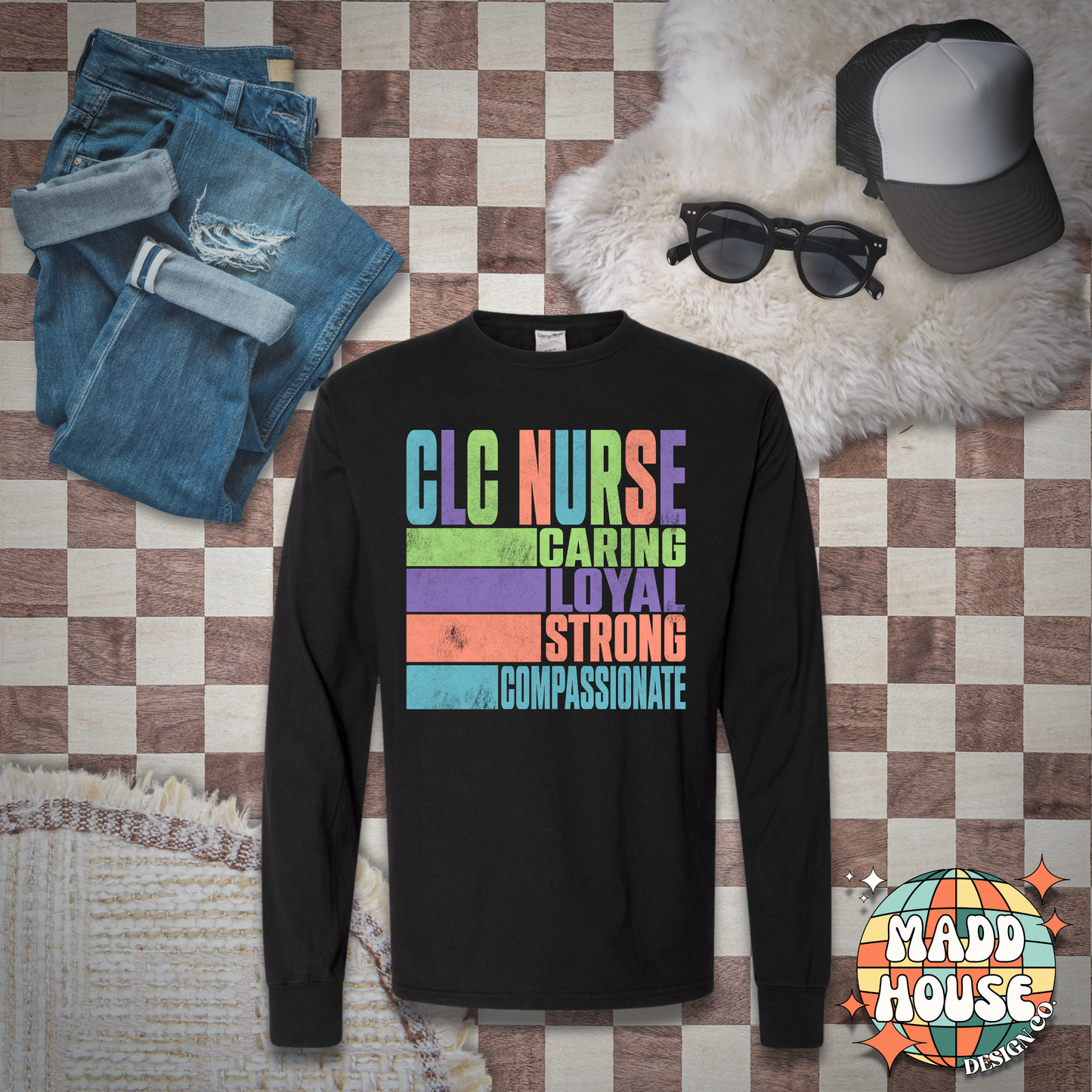 CLC Nurse - Colorful