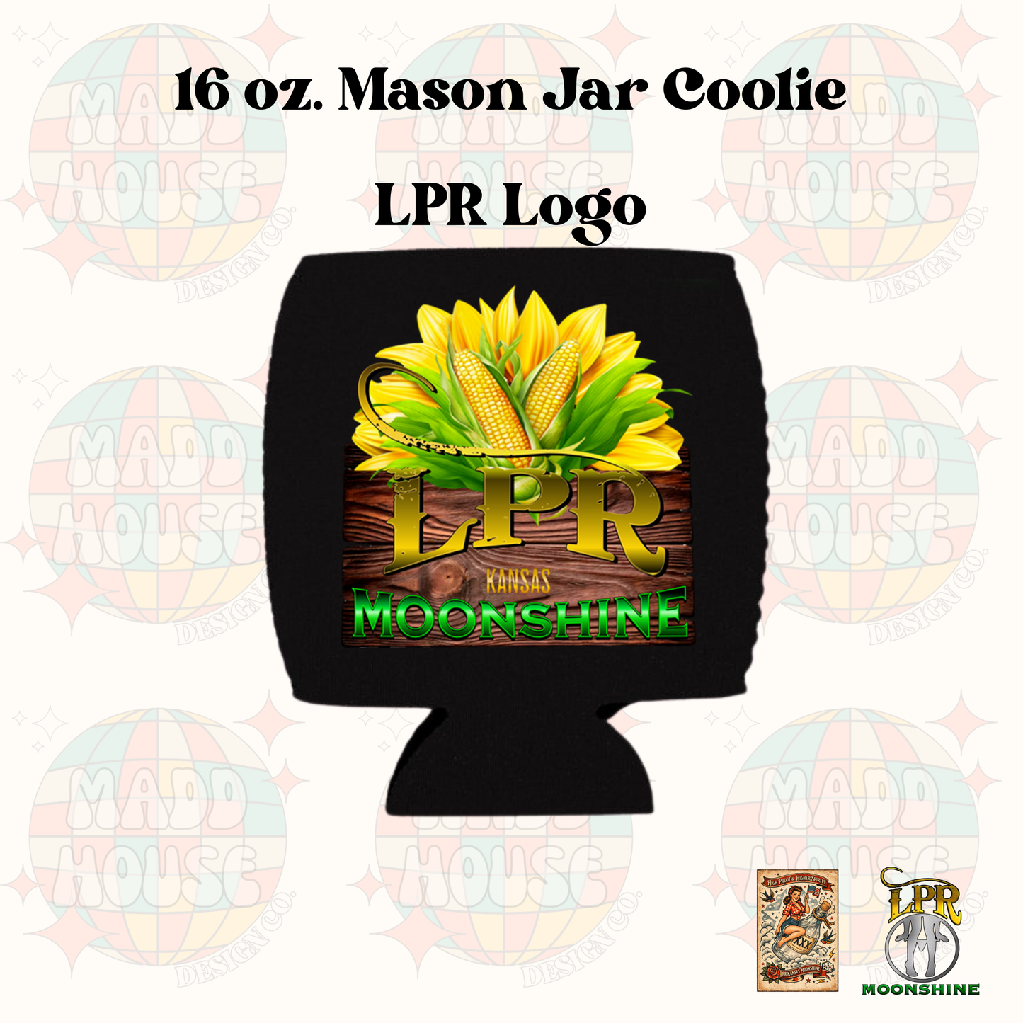 LPR 16 oz. Mason Jar Coolies