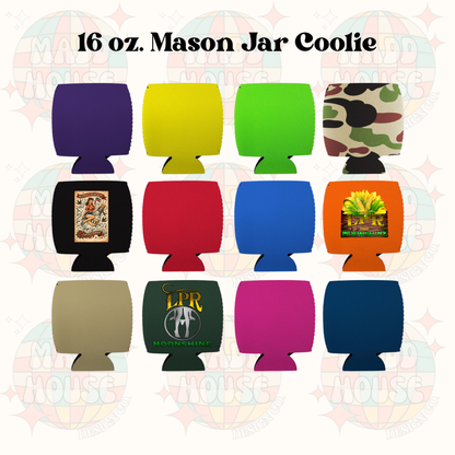 LPR 16 oz. Mason Jar Coolies