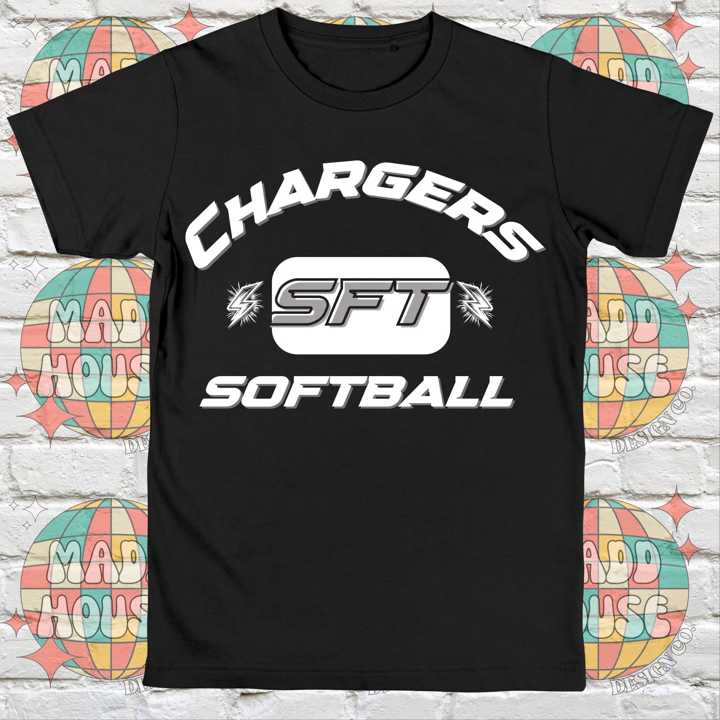 Chargers SFT Sport Adult T-shirt image 1