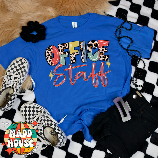 Office Staff - Mixed Leopard