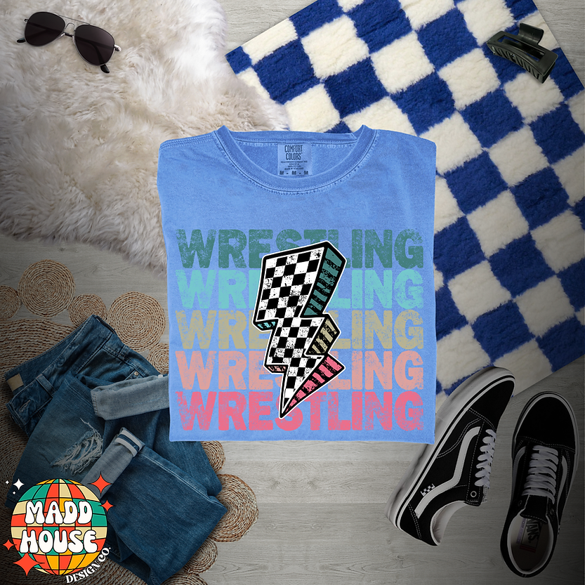 Checkered Bolt - Wrestling